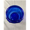 Image 2 : Cobalt Blue Glass Cookie Jar