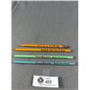 Image 2 : 5 Vintage Vancouver Advertising Pencils  3 Never used