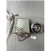 Image 1 : Vintage Nash Car Part & Portable Electric Mirrored Lamp