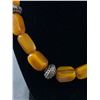 Image 2 : Vintage Genuine Amber Beaded Necklace. Approx. 18" Long