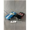 Image 1 : 3 1/24th Scale Corvette and Cobra 427 Cars