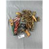 Image 1 : Large Lot of Wooden Safari Animals, Zebras, Rhinos etc