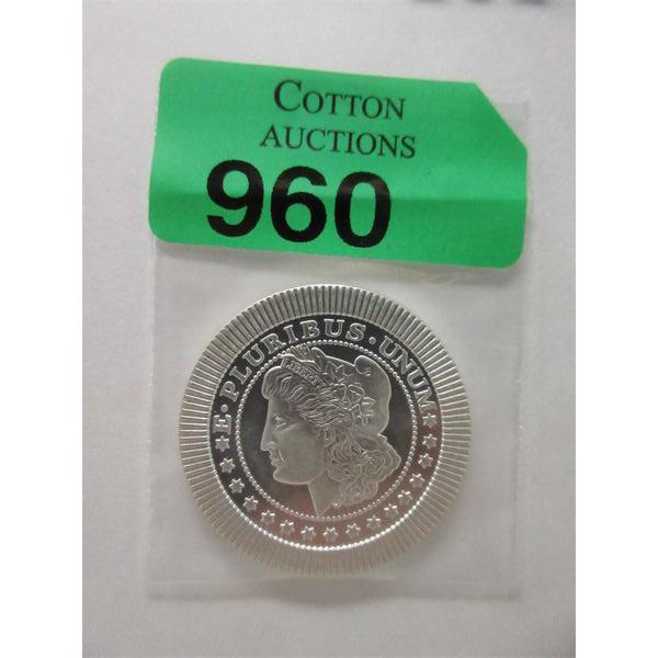 1 Oz .999 Silver E.Pluribus.Unum Round