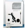 Image 2 : 5 New 20 Ft. Nicama LVM3 Lavalier Microphones