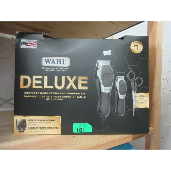 Wahl Deluxe Haircutting & Trimming Kit