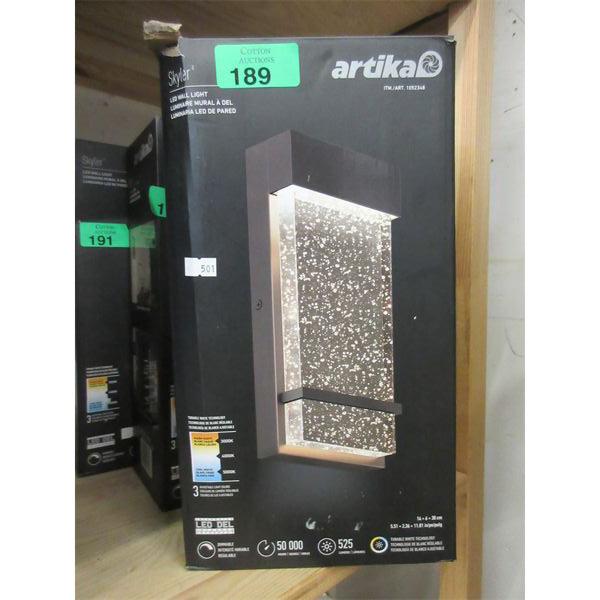 Artika "Skyler" LED Wall Light - Indoor/Outdoor