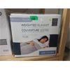 Image 1 : 15 LBS Weighted Reversible Long Throw Blanket