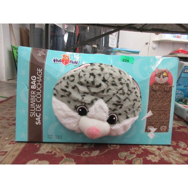 Child's Hug & Fun Kitten Slumber Bag