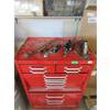 Image 1 : Rolling Metal Tool Box & Some Tools