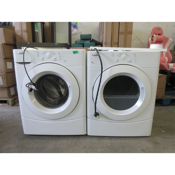 Whirlpool Front Loading Washer & Dryer