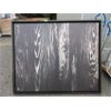 Image 1 : Oversized Wood Framed Metal Wall Art - 48" x 58"