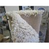 Image 1 : 5' x 7' Beige Shag Area Carpet - Store Return