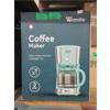 Image 1 : New Wamife 12 Cup Coffee Maker - Blue