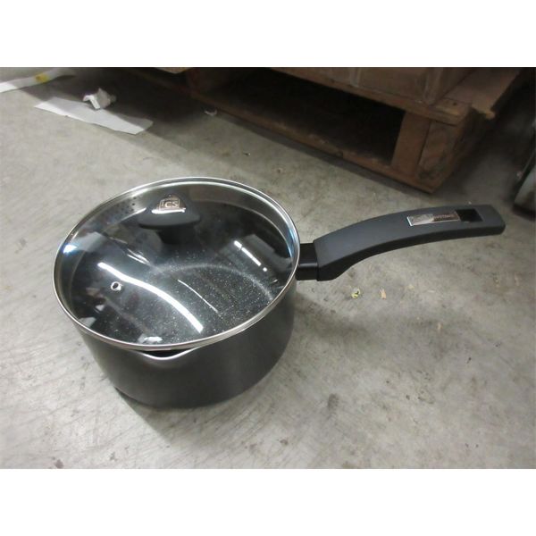 New KOCH 3 Quart Aluminum Sauce Pan with Lid