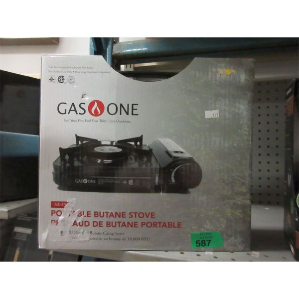 Gas One Portable Butane Stove - Open box. 