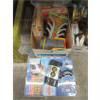 Image 1 : Box of Assorted Tools & a Rechargeable Spotlight