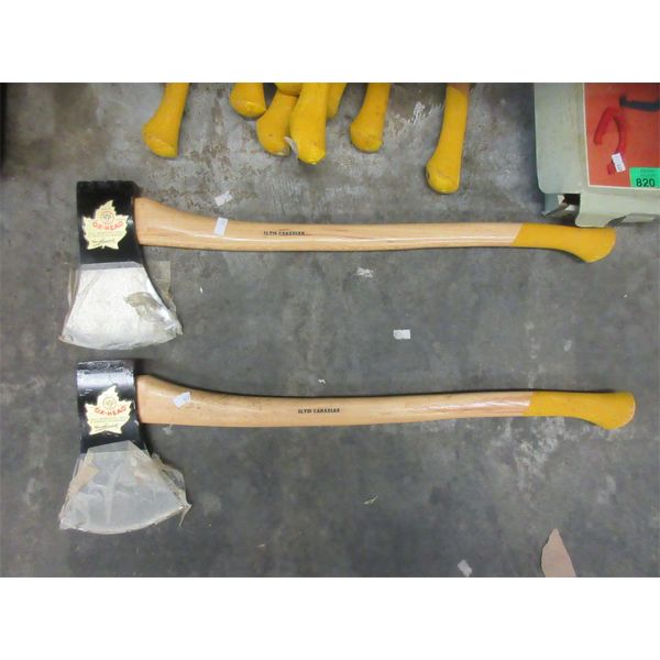 2 New Itlis Canadian Ox-Head Axes 