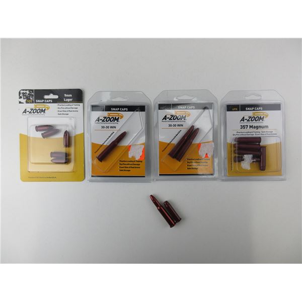 ASSORTED A-ZOOM SNAP CAP LOT