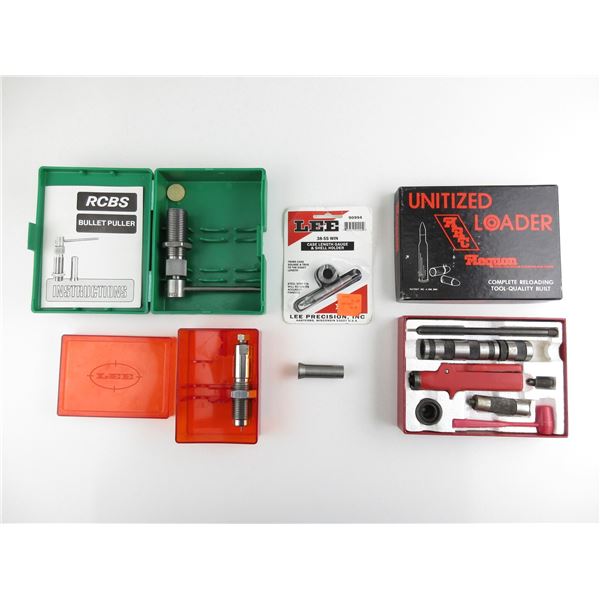 ASSORTED RELOADING ACCESSORIES LOT