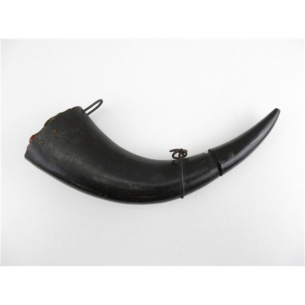 BLACK POWDER HORN