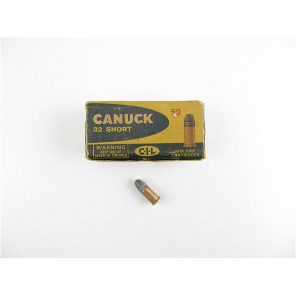 COLLECTIBLE CIL .32 SHORT AMMO LOT