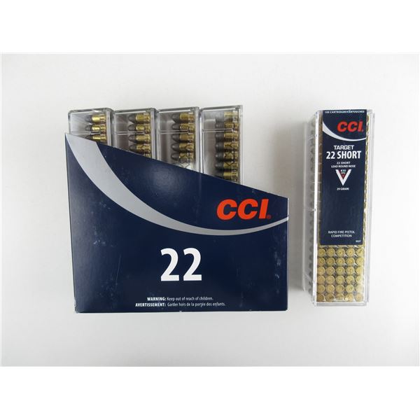 CCI .22 SHORT AMMO LOT