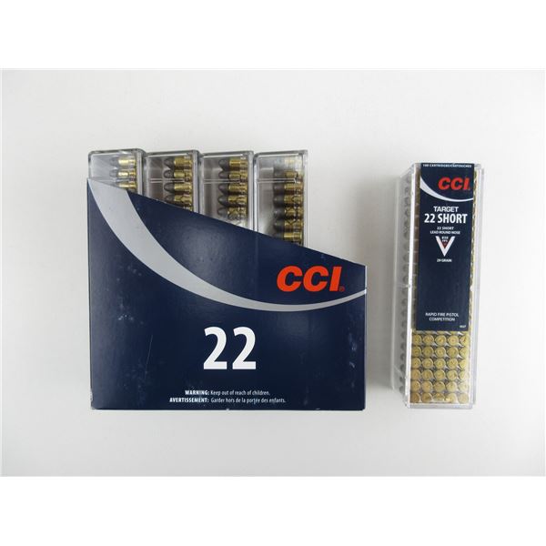 CCI .22 SHORT AMMO LOT