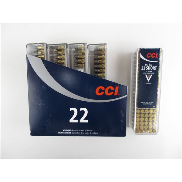 CCI .22 SHORT AMMO LOT