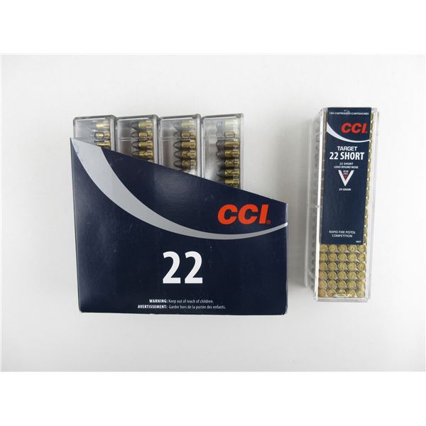 CCI .22 SHORT AMMO LOT