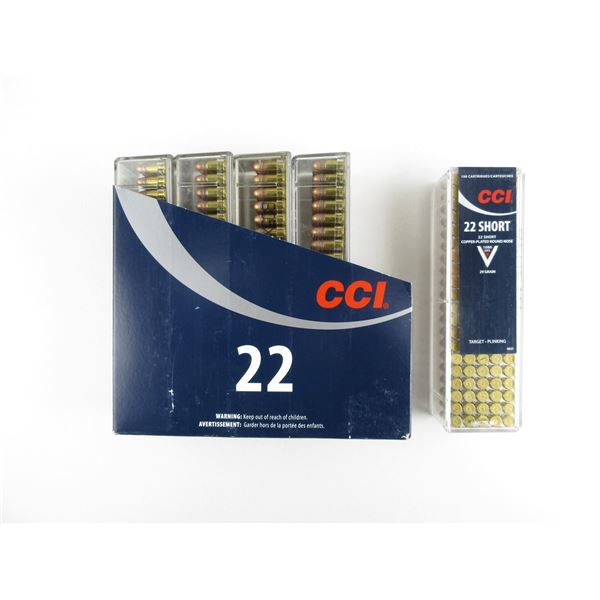 CCI .22 SHORT AMMO LOT