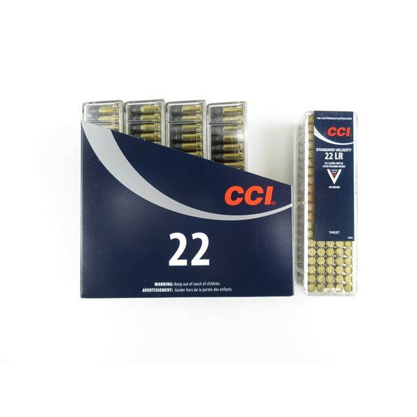 CCI .22 LONG RIFLE AMMO LOT