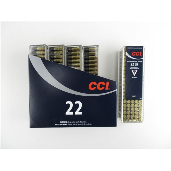 CCI .22 LONG RIFLE AMMO LOT