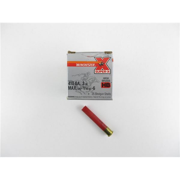 WINCHESTER .410 3" SHOT SHELL LOT