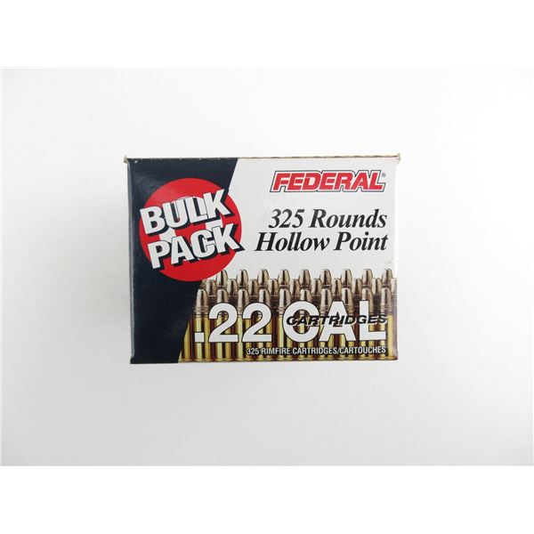 FEDERAL .22 LONG RIFLE AMMO LOT