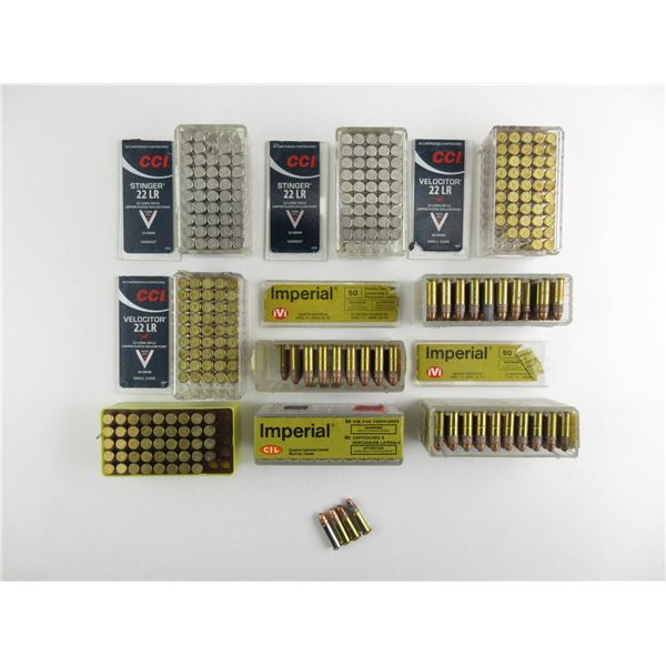 ASSORTED .22 LONG RIFLE AMMO LOT