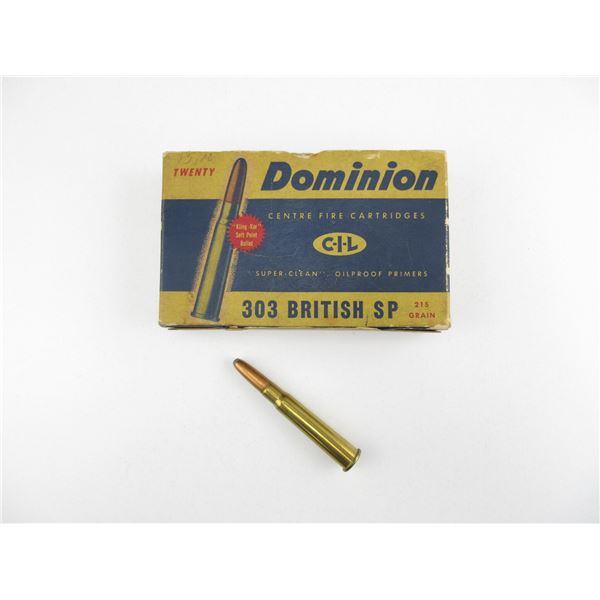 CIL .303 BRITISH AMMO