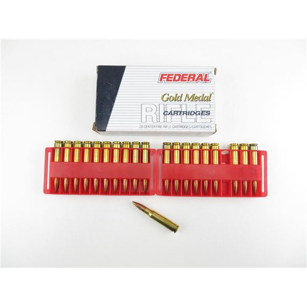 FEDERAL GOLD MEDAL .308 WIN MATCH AMMO