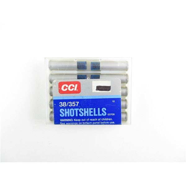 CCI .38/.357 SHOT SHELL AMMO