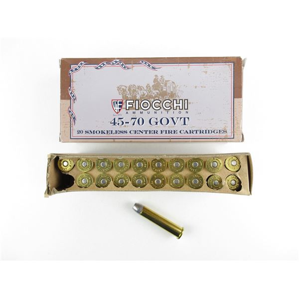 FIOCCHI .45-70 GOVERNMENT AMMO