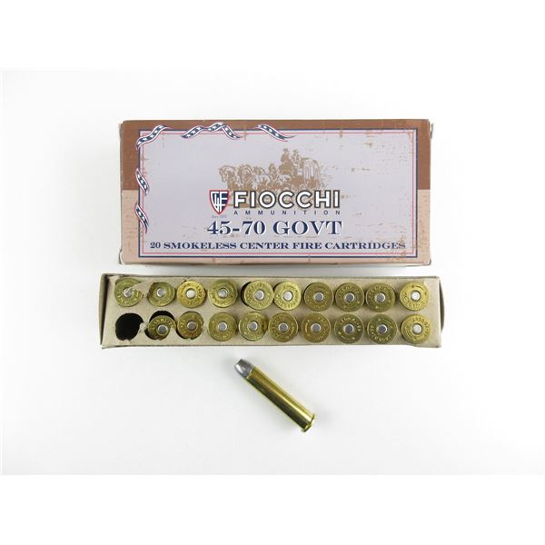 FIOCCHI .45-70 GOVERNMENT AMMO