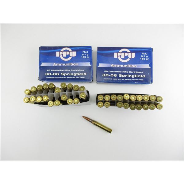 PPU .30-06 SPRINGFIELD AMMO LOT