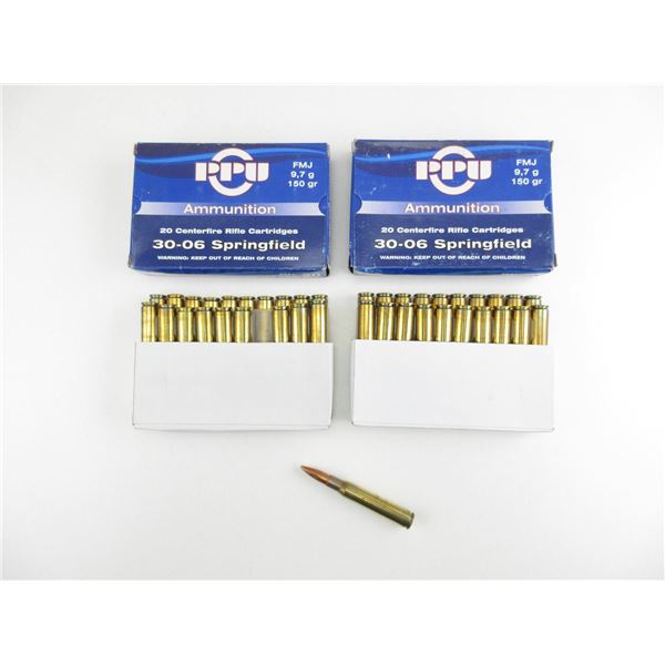 PPU .30-06 SPRINGFIELD AMMO LOT