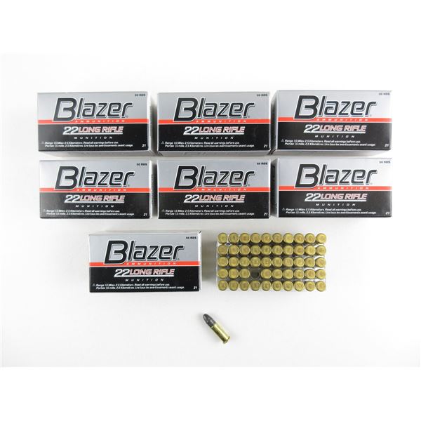 BLAZER .22 LONG RIFLE AMMO LOT