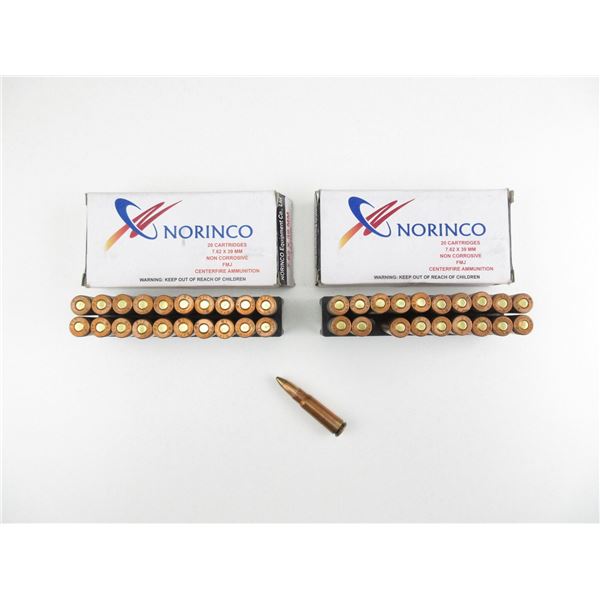 NORINCO 7.62X39MM AMMO LOT