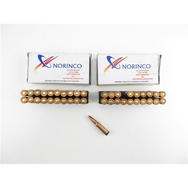 NORINCO 7.62X39MM AMMO LOT
