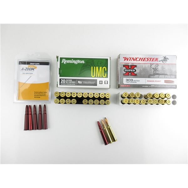 ASSORTED .303 BR AMMO LOT