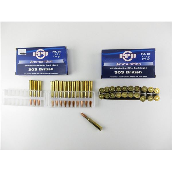 PPU .303 BR AMMO LOT