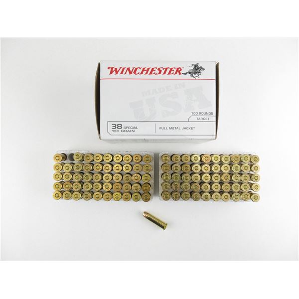 WINCHESTER .38 SPECIAL AMMO LOT