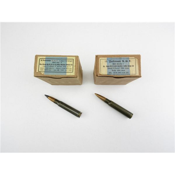 WWII GERMAN 8MM MAUSER AMMO LOT