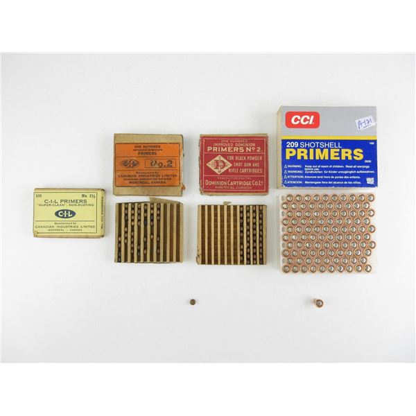 COLLECTIBLE ASSORTED PRIMERS LOT